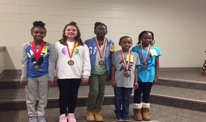 Magee Elementary Spelling Bee Winners