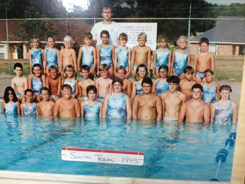 Check Out These Swim Team Pics from 90s