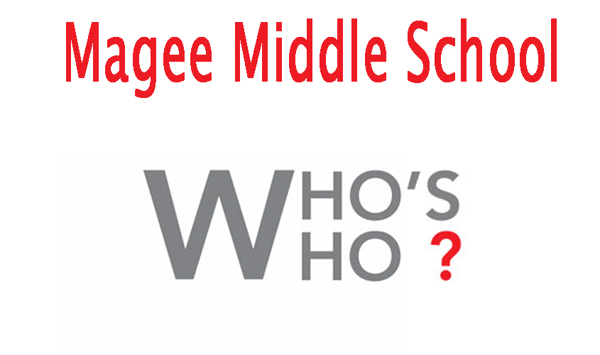 Magee Middle School Announces Who’s Who