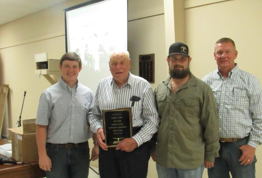 Gayther Craft Inducted into MS Cattlemen Hall of Fame