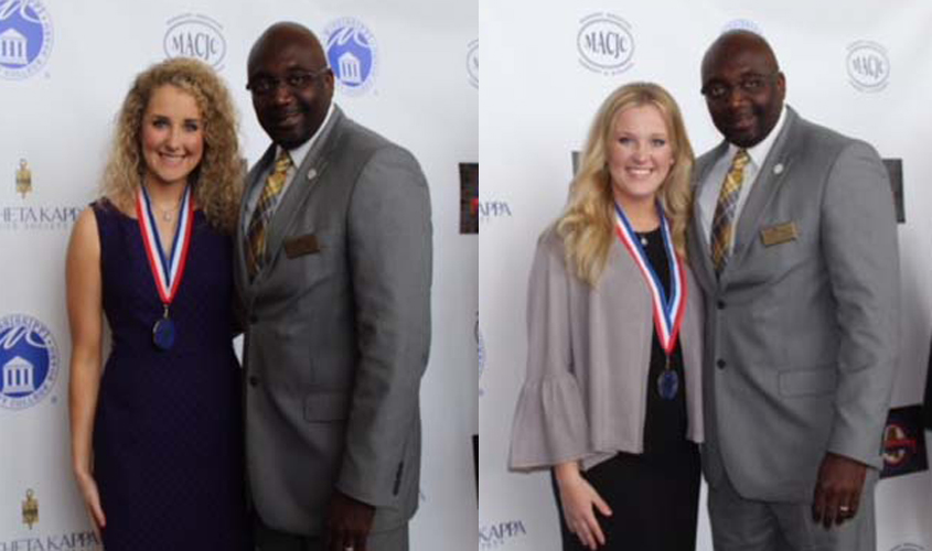 Algee, May named to All-Mississippi Academic Team
