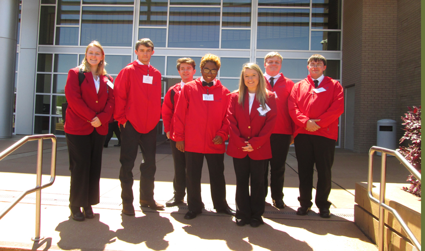Tech Students Compete at State