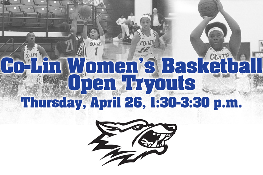 Co-Lin women’s basketball program schedules open tryouts