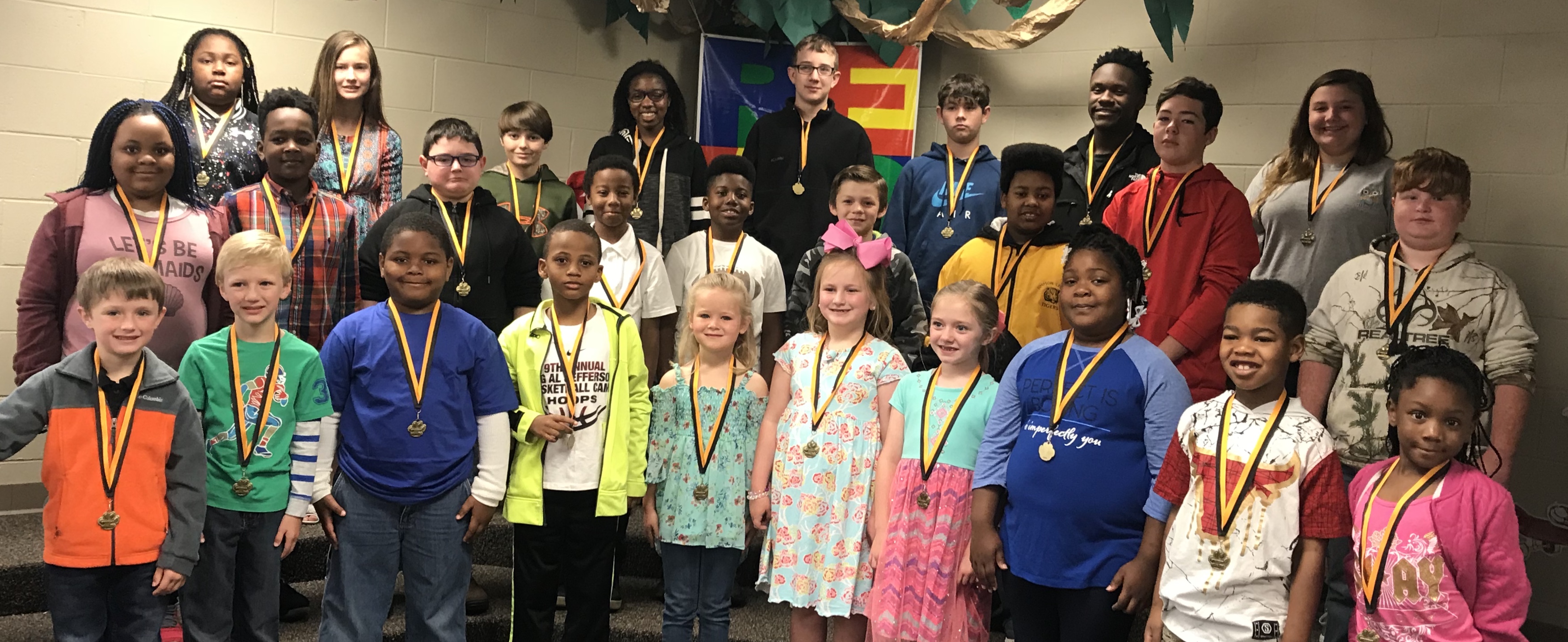 Simpson Central Students of the Month