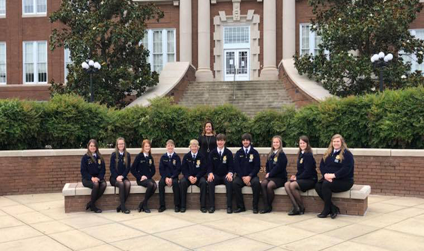 Tech Center FFA Members @ State Competition