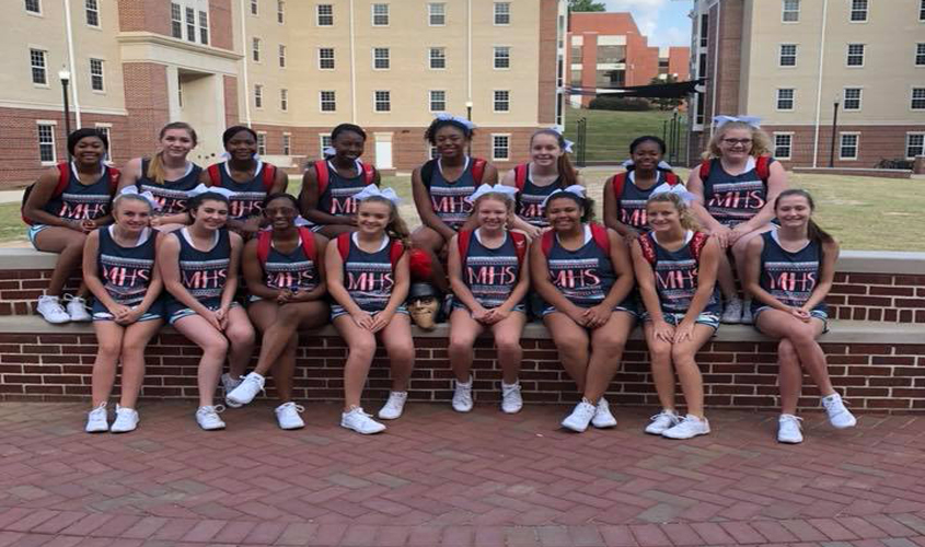 Magee High School Cheerleaders @ Camp