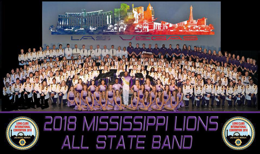 Kameron Durr Performs with Lions Band