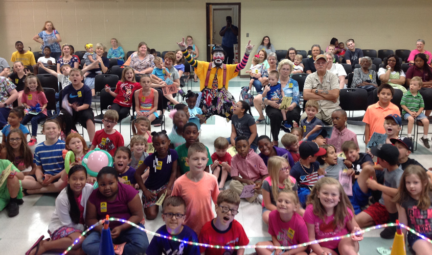 Inky the Clown @ the Library