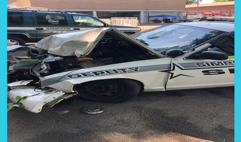 Simpson County Officer Involved in Wreck