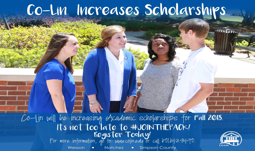 Co-Lin increases scholarships for Fall 2018