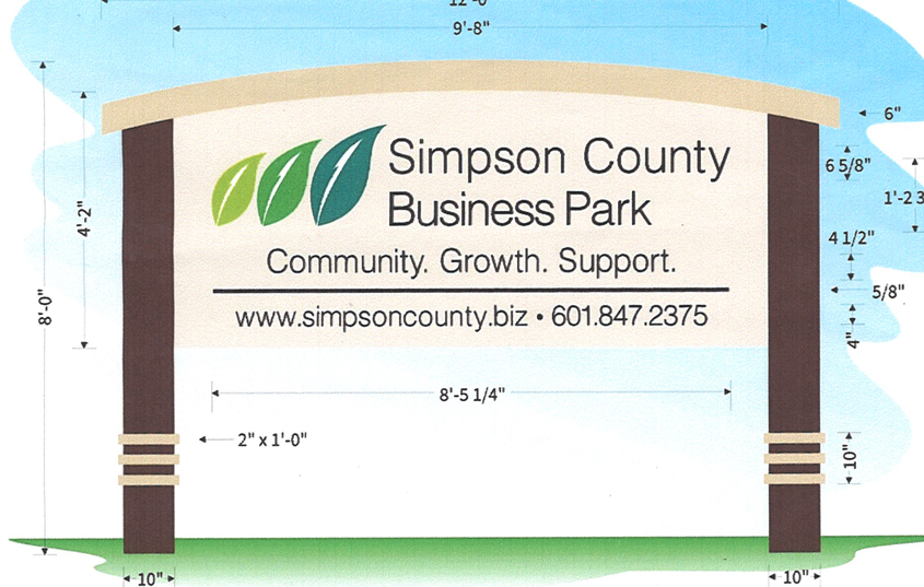 Sign Coming Soon to Business Park