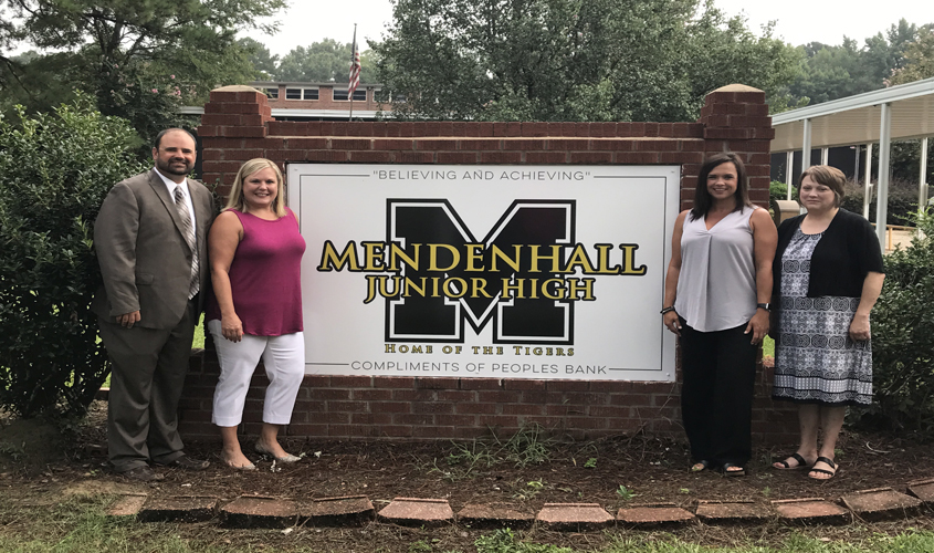 Mendenhall Jr. High Administrative Staff