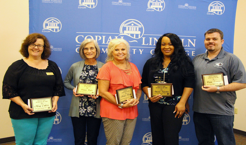 Co-Lin Alumni Association Honors Outstanding Faculty, Staff members