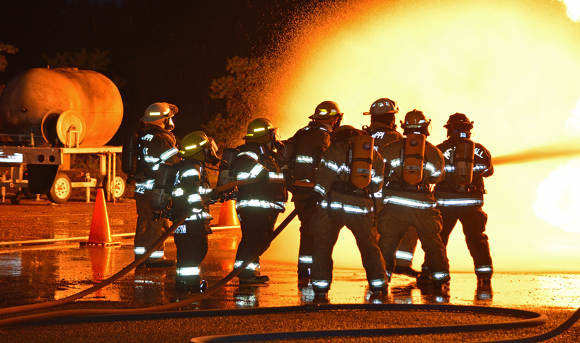 Controlled Propane Burn