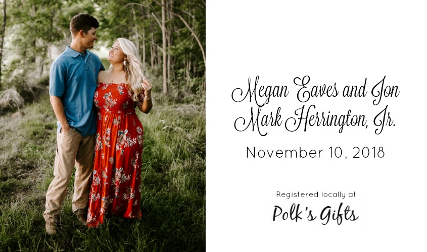 Eaves and Herrington to Wed November 10