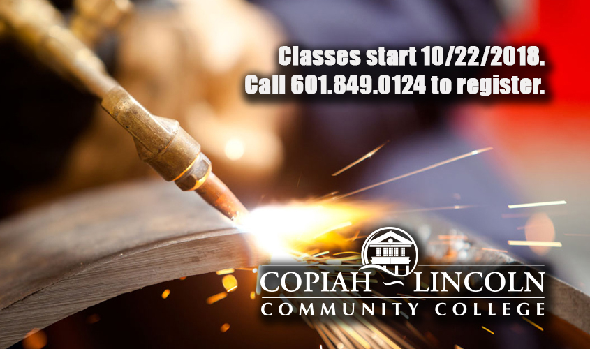 2018 Industrial Welding Classes @ Co-Lin