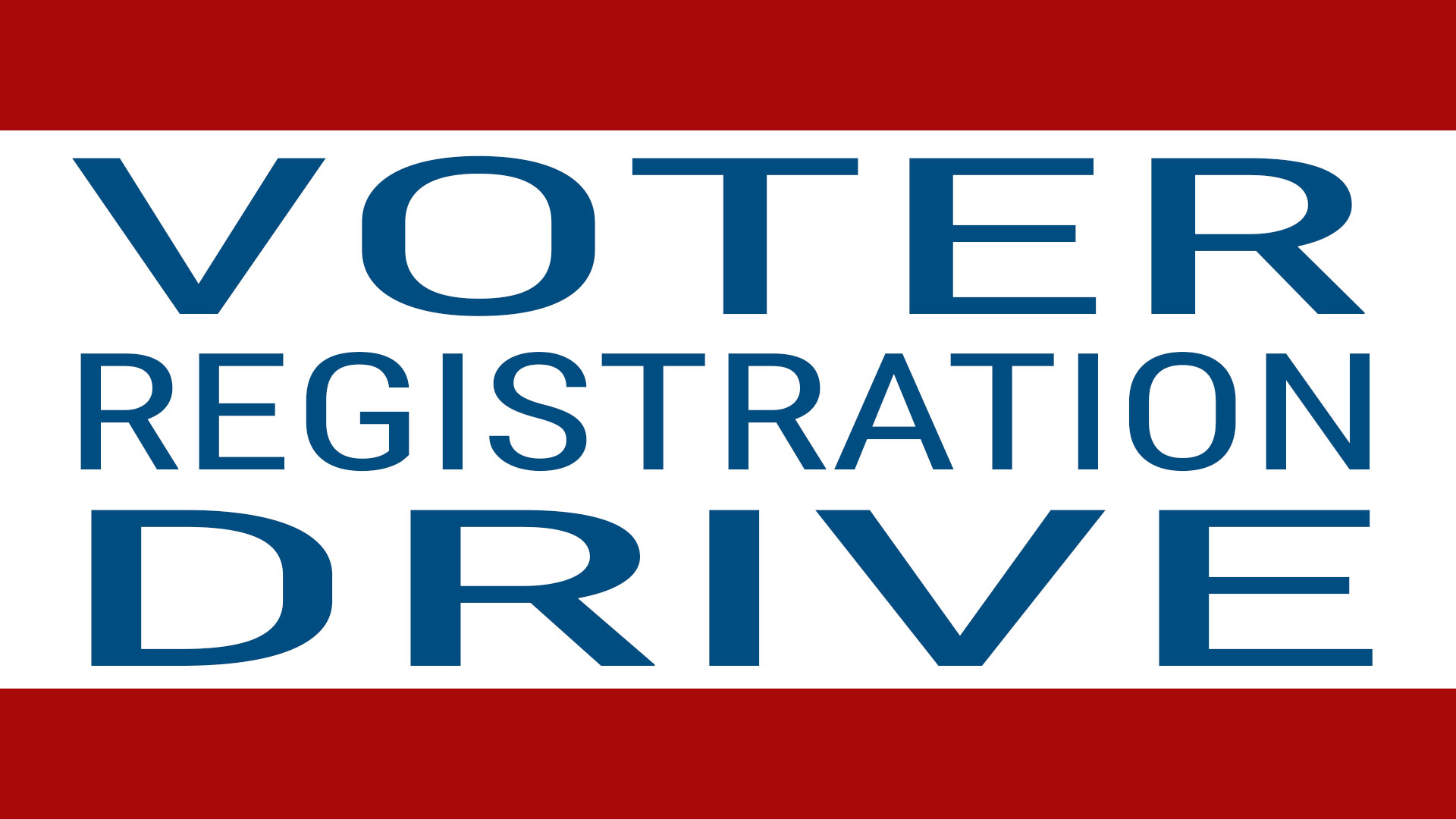 Voter Registration Drive