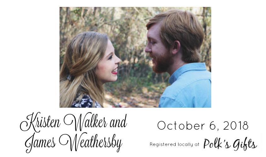 Kristen Walker and James Weathersby