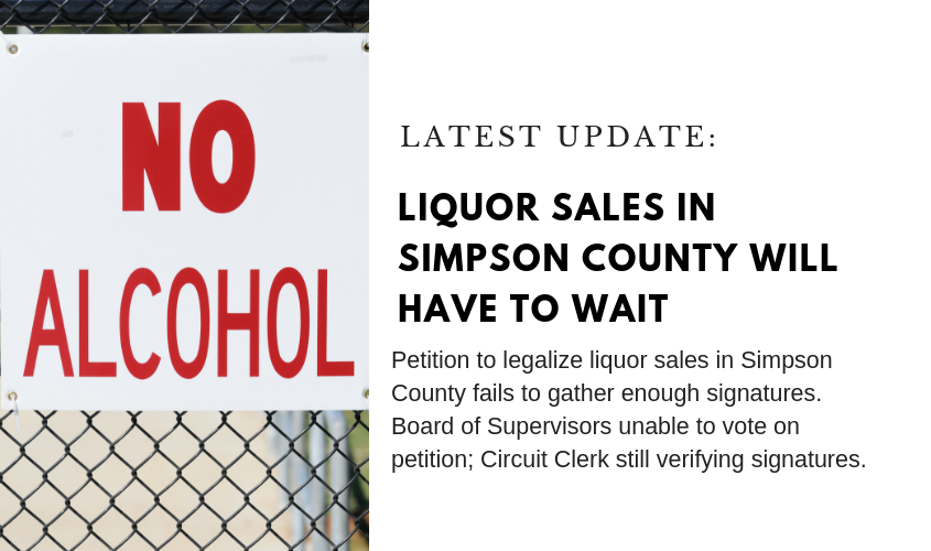 No Liquor Sales in Simpson County