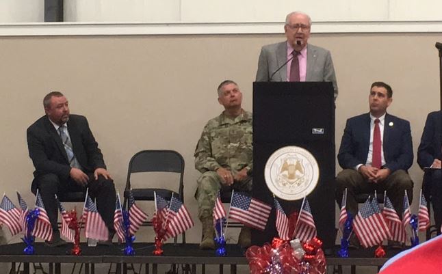 Mississippi World War II Veterans Memorial Highway Dedicated in Braxton