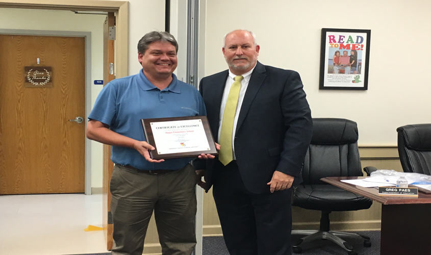 Test Scores Topic of Discussion During Board Meeting
