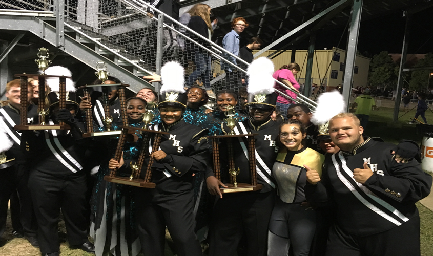 Mendenhall Band Places 3rd in Overall Championship