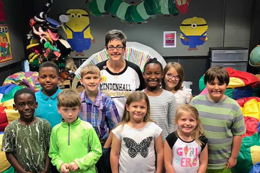 Mendenhall Elementary Reading Fair Winners