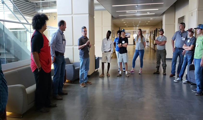 Tech Students Enjoy Field Trip Ingall’s Shipyard