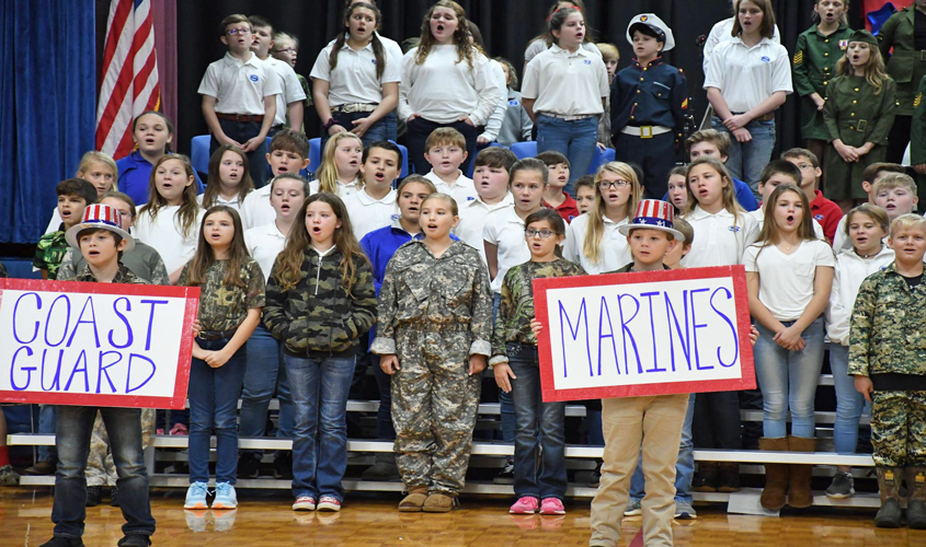 SCA Celebrates Veterans Day