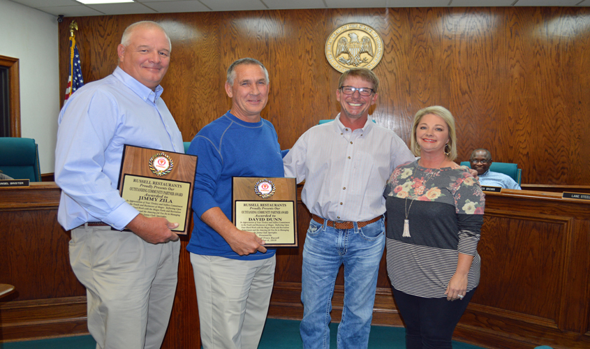 Dunn and Zila Honored During Board Meeting