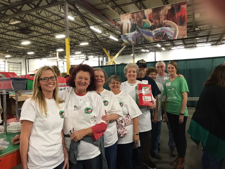 Helping Hands for Shoebox Gifts