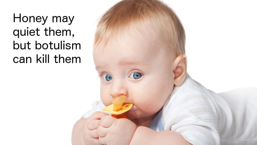 Botulism Strikes 4 infants; FDA Warns Parents Against Using Honey on Pacifiers