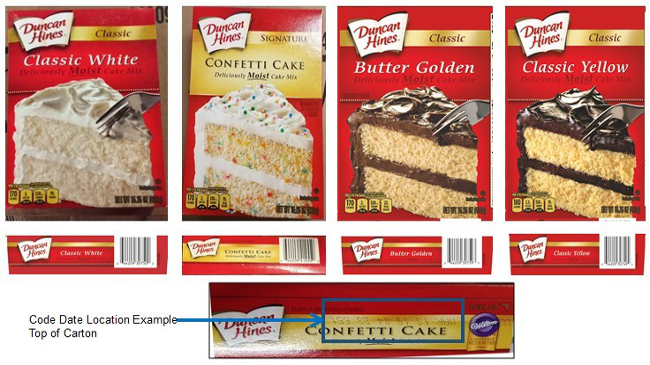 Salmonella Outbreak, Tests Spur Recall of Duncan Hines Cake Mixes