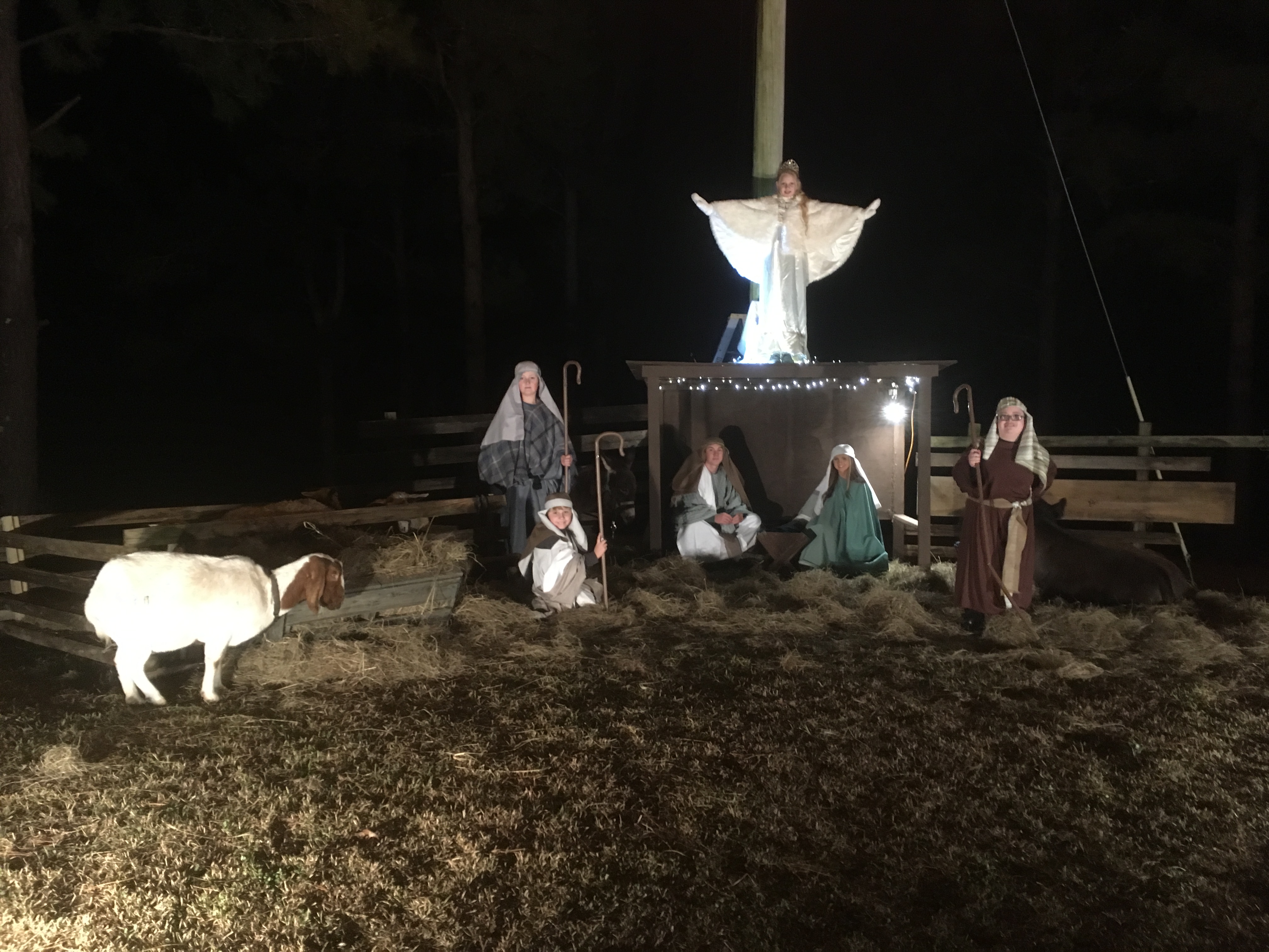 Live Nativity at Fellowship Baptist Church