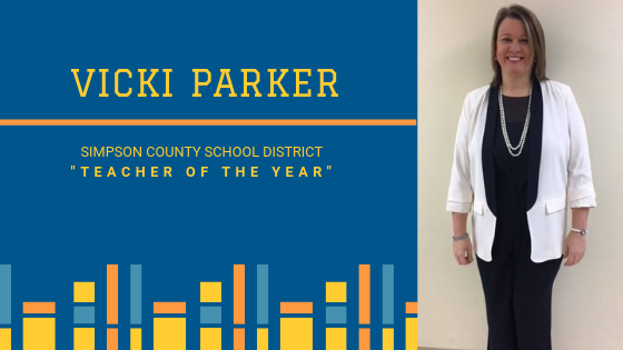 Parker Named “Teacher of the Year”
