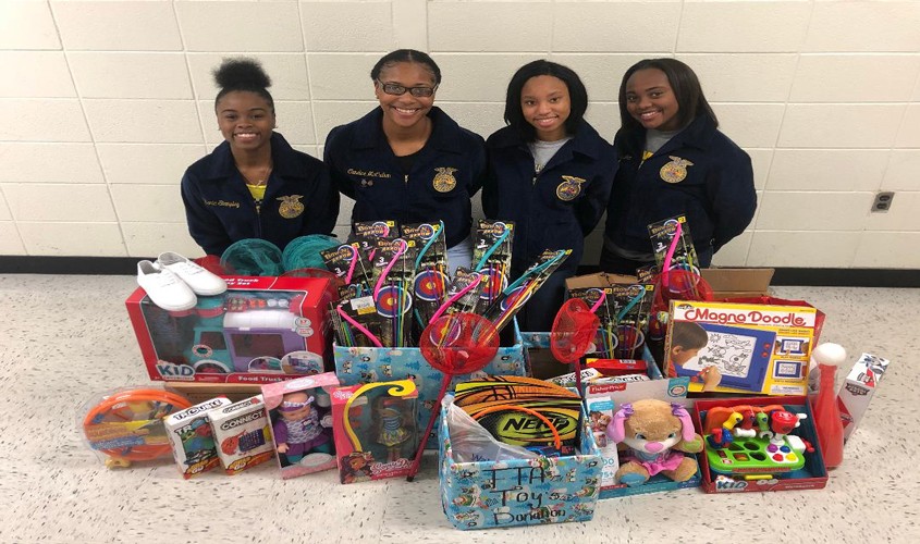 FFA Collects Toys
