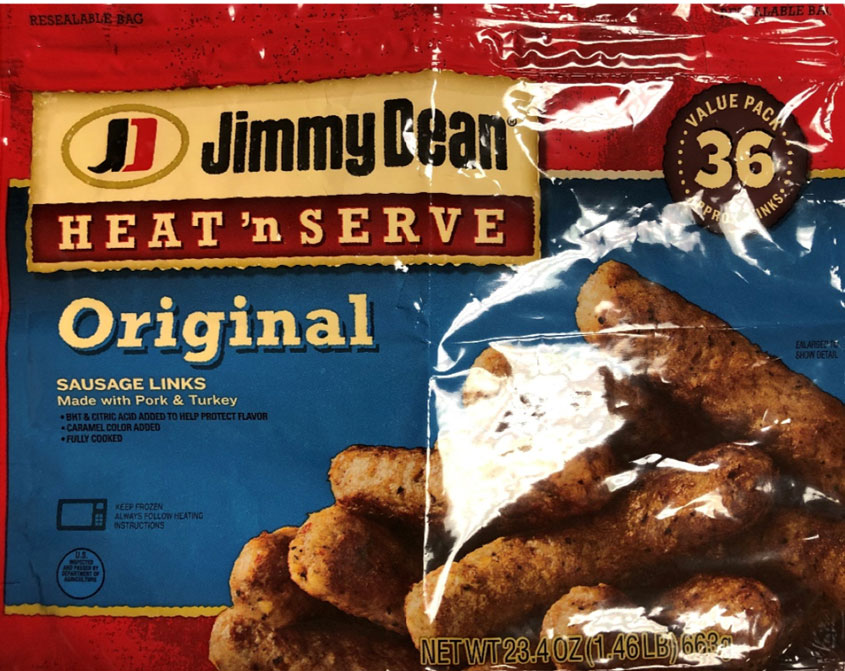 Complaints About Metal Pieces in Jimmy Dean Sausage Prompt Recall 