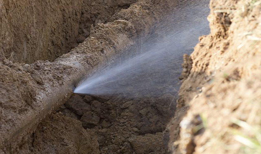 Water Leak on Hwy 541