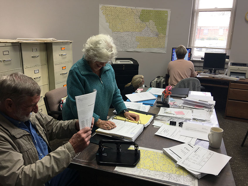 Election Commissioners Hard @ Work!