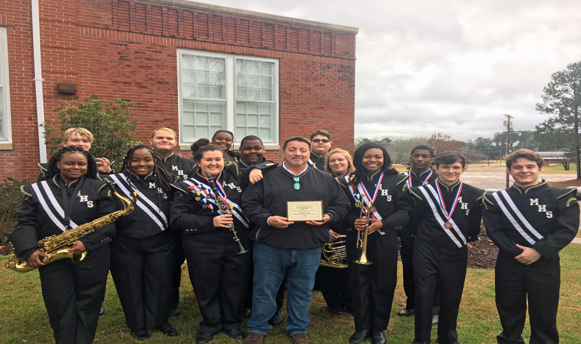 Mark Hudson Band Director of the Year!