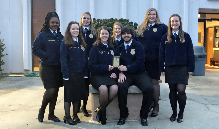 Simpson County Tech Center FFA Advances to South District!