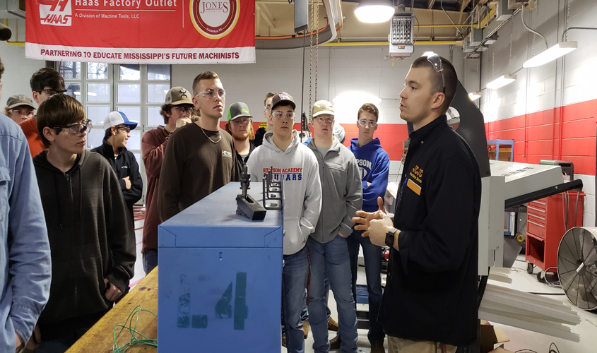 SCTC METAL FABRICATION TOURS JCJC HAAS TECH PROGRAM