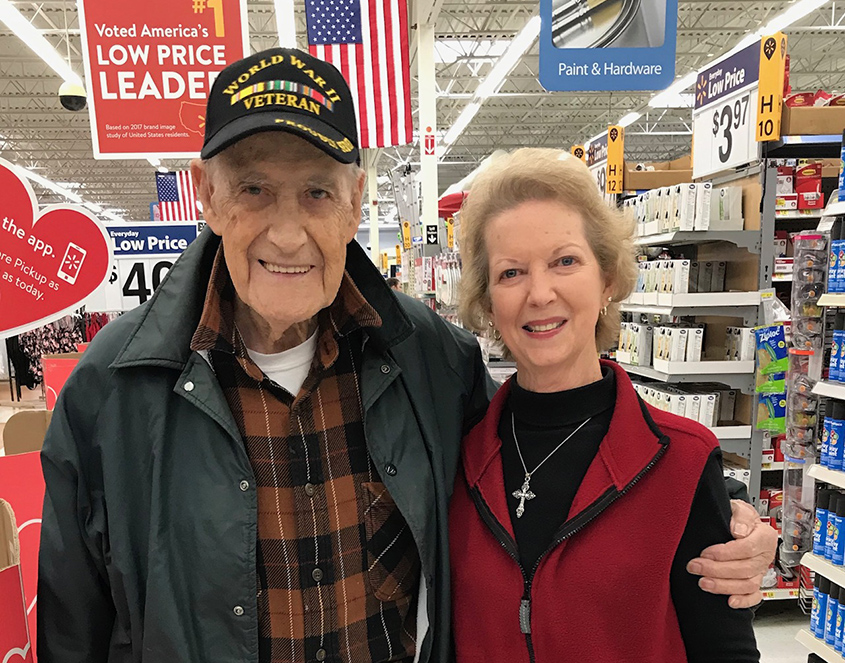 Blessing at Walmart—WW II Veteran