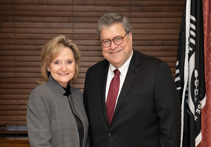 HYDE-SMITH VOTES TO CONFIRM WILLIAM BARR AS ATTORNEY GENERAL