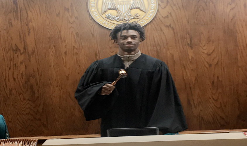 Pittman Calls Court to Order