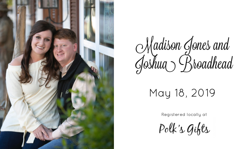 Madison Jones and Joshua Broadhead