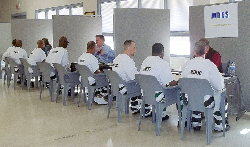 MDOC holds mock job fairs to prepare Pre-Release participants for life after prison
