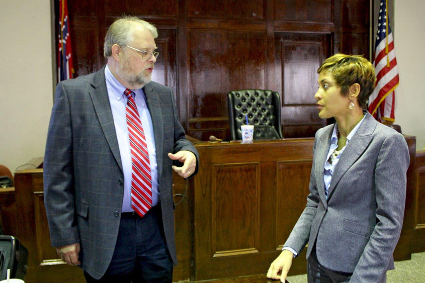 Chief Justice Randolph Praises Volunteer Work