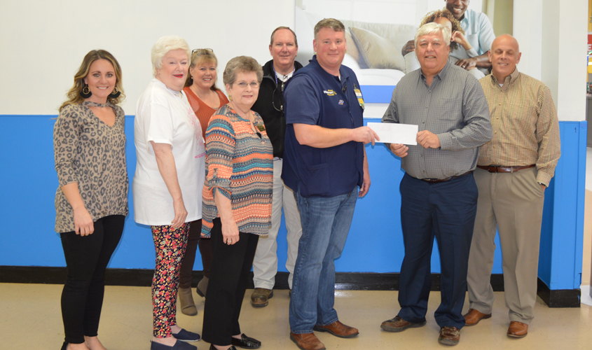 Wal Mart Donates to Great McNair Springs Clean Up