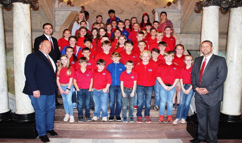 SCA Students Tour Capitol